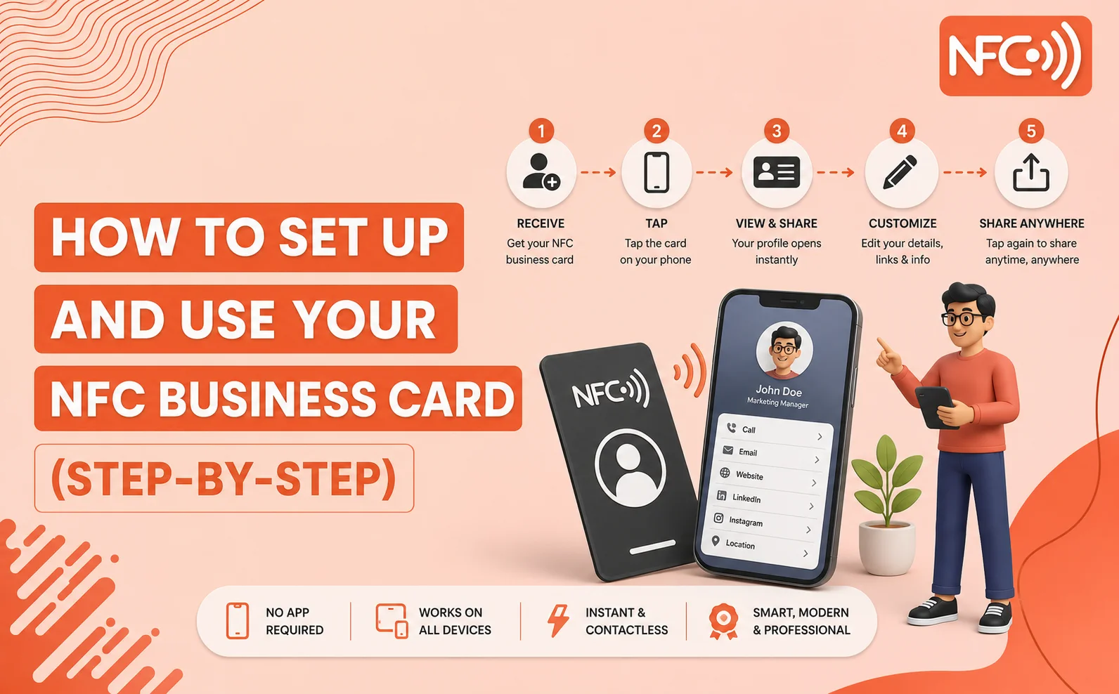 How to Set Up and Use Your NFC Business Card (Step-by-Step)